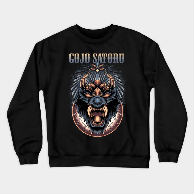 GOJO SATORU BAND Crewneck Sweatshirt by MrtimDraws